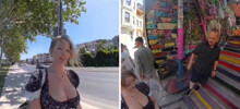 Девушка прогулялась по Стамбулу в глубоком декольте и сняла реакцию местных жителей на камеру