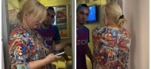 «Ты лицо наёмное, а я здесь живу! Это наша собственность. Не надо ломать дверь!»