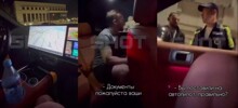 В Казани гаишники остановили машину на автопилоте, за рулём не было водителя, только «уставший» пассажир