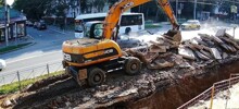 Пытался исполнить трюк на мотоцикле