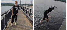 Подросток спрыгнул с моста в Перми ради видео в TikTok