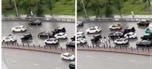 В Екатеринбурге водители перекрыли улицу ради танца