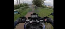 Мото погоня в Воронежской обл. "Пожалуйста, извините меня. А что мне будет?"