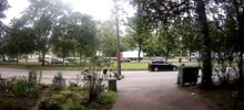 Любители парной езды на самокате познакомились со столбом