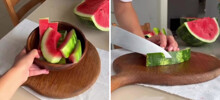 Блогерша показала, почему арбузные корки лучше жарить, а не выбрасывать