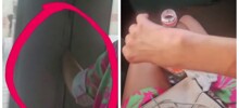 Двери электрички зажали руку женщины