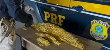 Авто, золото, младенец: влиятельную блогершу поймали с рекордным грузом золота