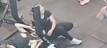 Ягодичный фейл в спортзале