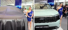 На Филиппинах во время представления нового Ford звездой мероприятия внезапно стала кошка