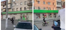 Двойное невезение мотоциклиста