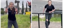 "Пошёл прочь, вон из страны": школьница достала нож, чтобы отпугнуть преследователя