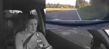 Отвлеклась на телефон и разбила авто: женщина придумала историю, но запись всё показала