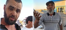 В казахстане местные жители избили российского байкера