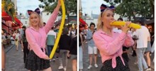 Необычный фокус с воздушным шариком