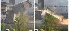 В&nbsp;Подмосковье обрушилась часть конструкции старого горнолыжного комплекса