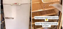 Холодильник "ЗиЛ" после реставрации