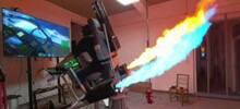 Житель Китая собрал геймерскую кабину истребителя