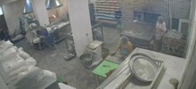 Корова ворвалась в пекарню