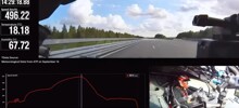 Видео рекордного заезда гиперкара Yangwang U9 Exterme на скорости 496,22 км/ч
