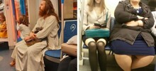 20 редких представителей рода человеческого в самом обычном вагоне метро