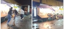 В Королёве торговцы с ножом напали на активистов, сделавших им замечание за антисанитарию