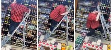 Сотрудник магазина нарушил технику безопасности, пытаясь выполнить задачу нестандартным способом