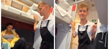 Девушки соблазняли проводника поезда