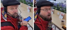Розыгрыш с телефоном закончился криками и полицией!