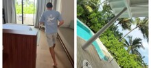 Обзор виллы на Мальдивах пошёл не по плану