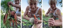 Нестандартный способ помыть морковь