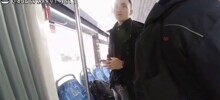 Пассажир ударил контролера в трамвае