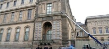 В сети появилось видео побега грабителей из Лувра