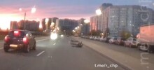Мото ДТП в Санкт Петербурге "Вот она, сила женского слова"