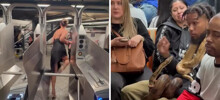 Типичный день в метро Нью-Йорка