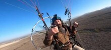 80 км/ч вниз: мотопарапланерист получил тяжёлые травмы после падения