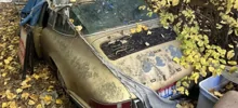 В США спасли Porsche 911, забытый на улице на 31 год