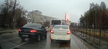 Погоня за нарушителем на полицейском автобусе