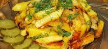 Русские национальные особенности жареной картошки
