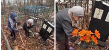 Бабушки навели порядок на заброшенных могилах, о которых давно никто не вспоминал