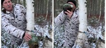 Мужчина оставил банку для берёзового сока и был удивлён результатом