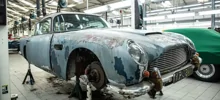 60-летний Aston Martin DB5 подорожал более чем в тысячу раз после реставрации