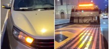 Буксировка LADA Vesta c нюансом