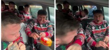 Худшая идея дня: сюрстрёмминг в закрытой машине