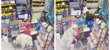 Мужчина избил дочь в магазине