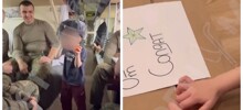 Солдаты исполнили мечту маленького мальчика