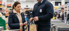 Имеет ли право охранник проверять ваши сумки на выходе из магазина