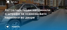 Дворовые «самозахваты» парковок: цепочки, столбики, покрышки — откуда пошло и чем заканчивается