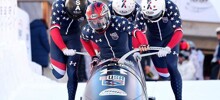 Американские бобслеисты выпали из боба во время соревнований