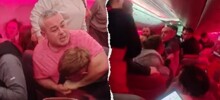 Пассажиры устроили  драку на борту британского самолета: тот был вынужден изменить направление