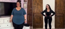 Женщина добилась значительной потери веса и кардинальной трансформации внешности